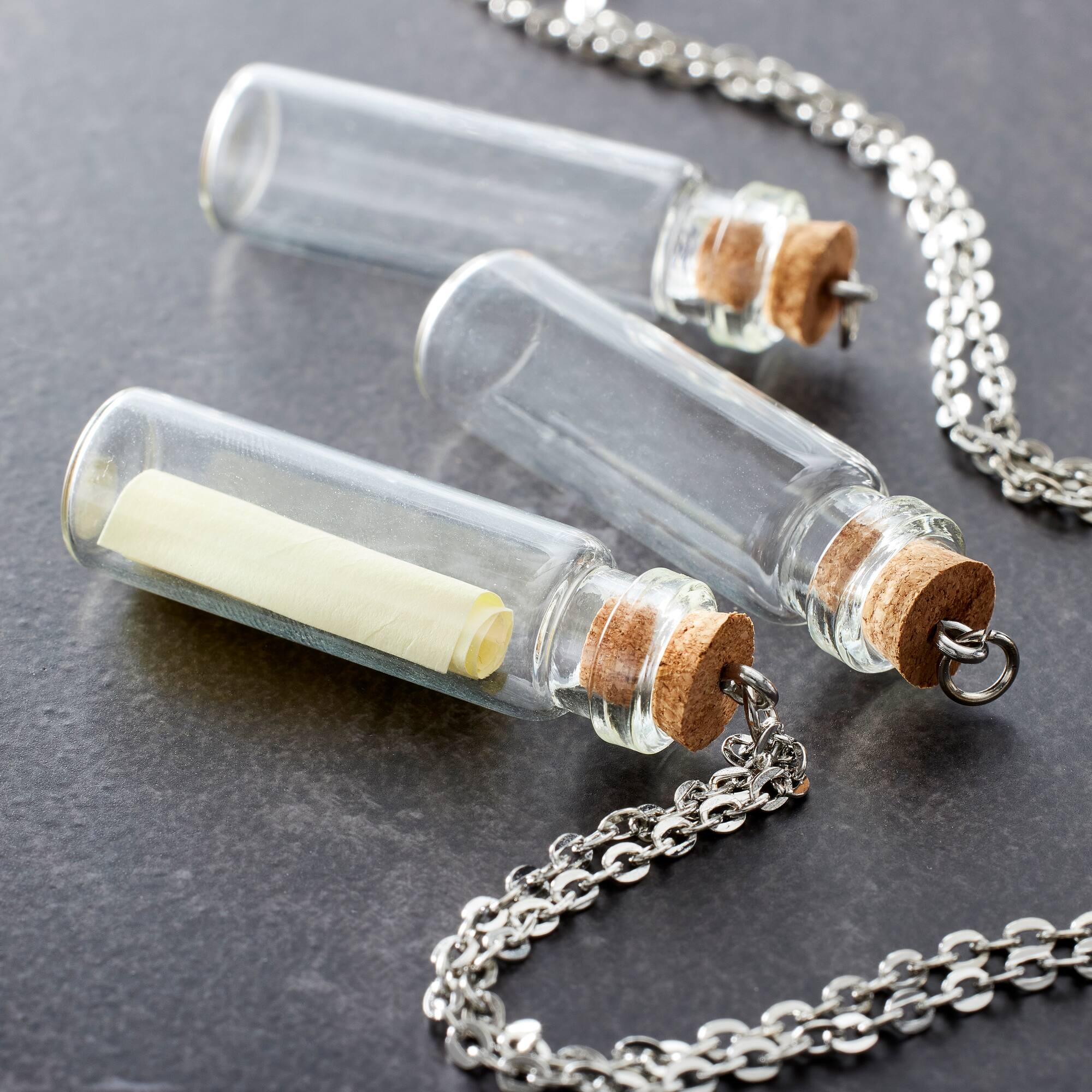 12 Packs: 3 ct. (36 total) Charm Tube Bottles by Bead Landing™
